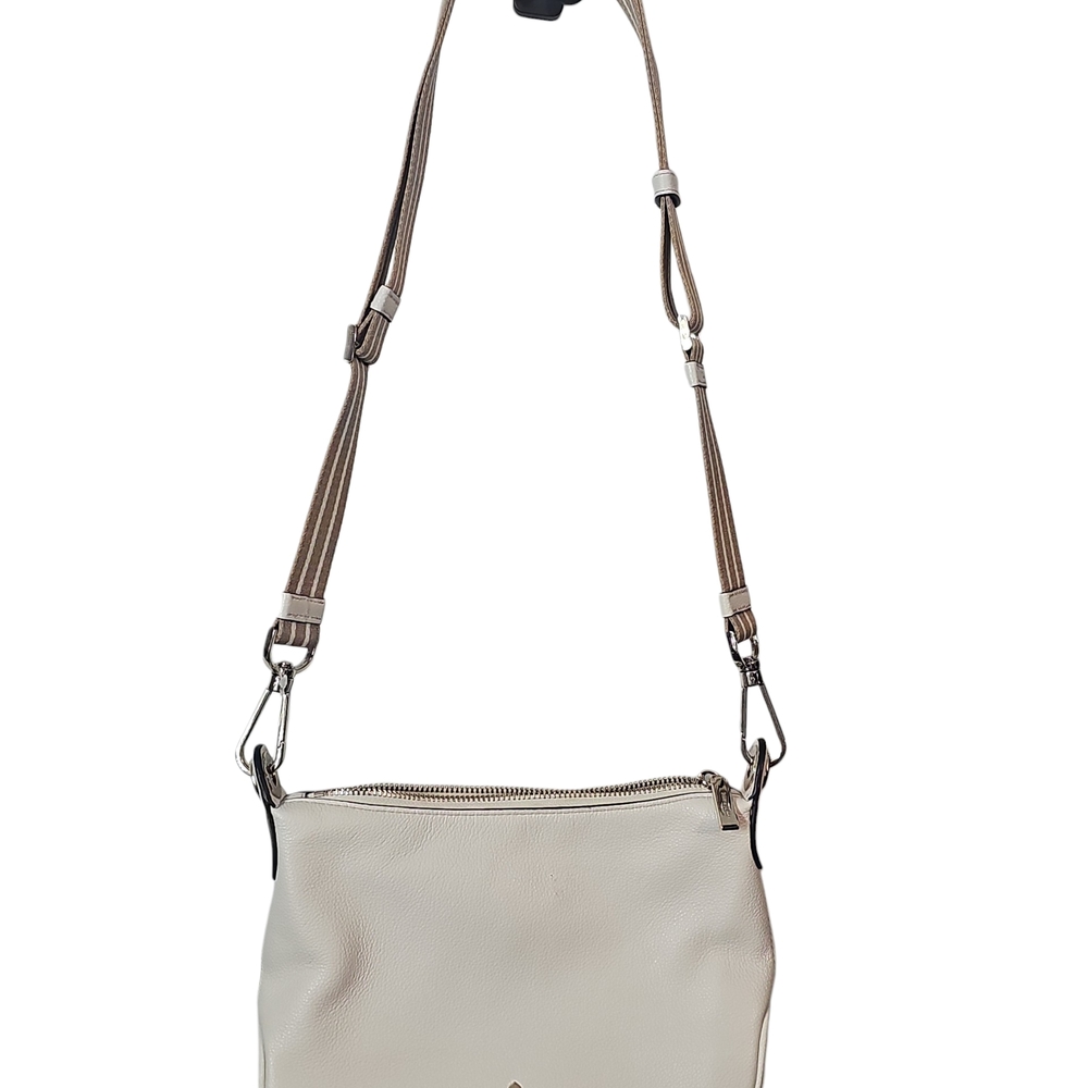 New Kate Spade Rosie Small Crossbody Pebbled Leather Parchment with Dust bag